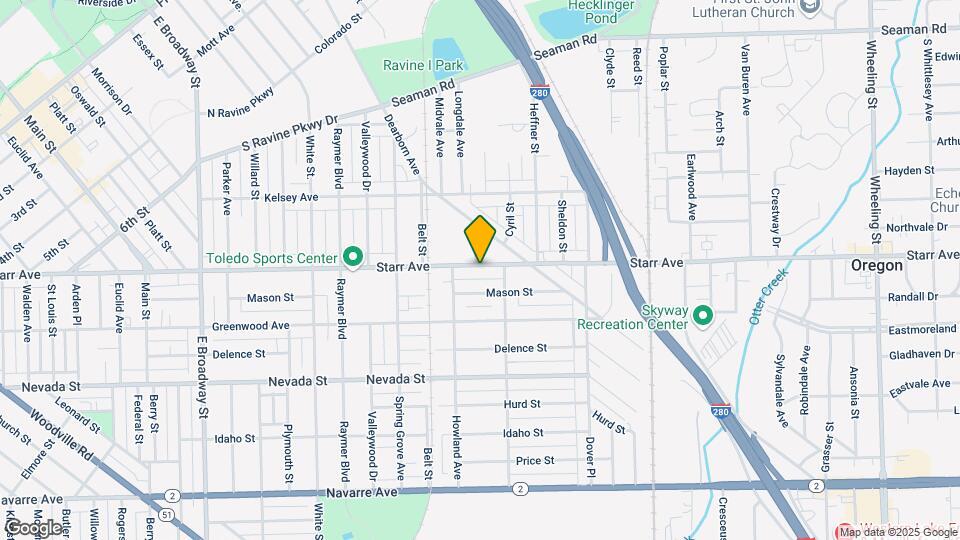 1932 Starr Ave Map and Location Details