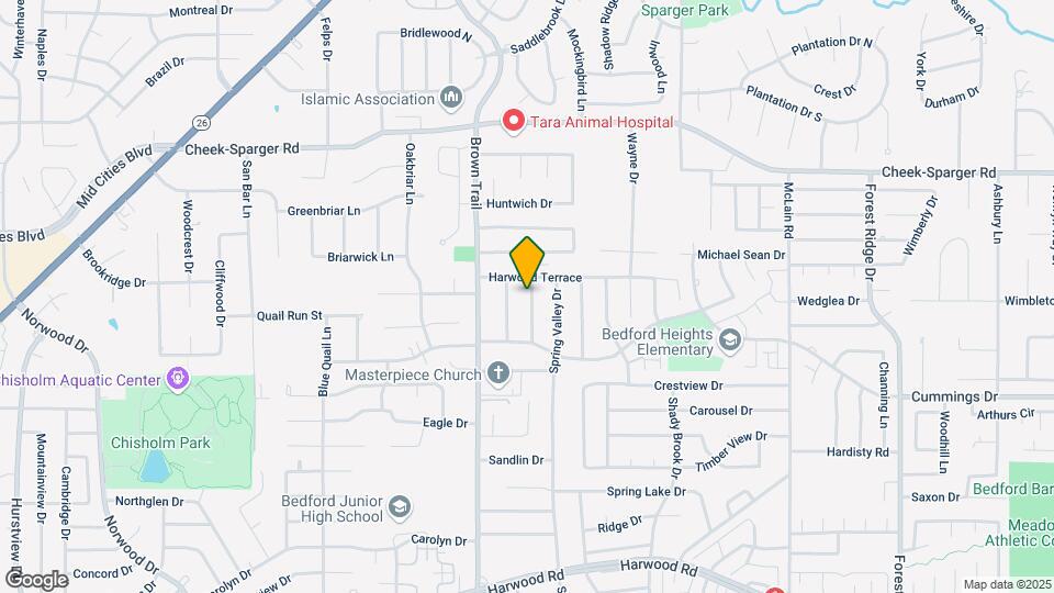3625 Stephenson Dr Map and Location Details