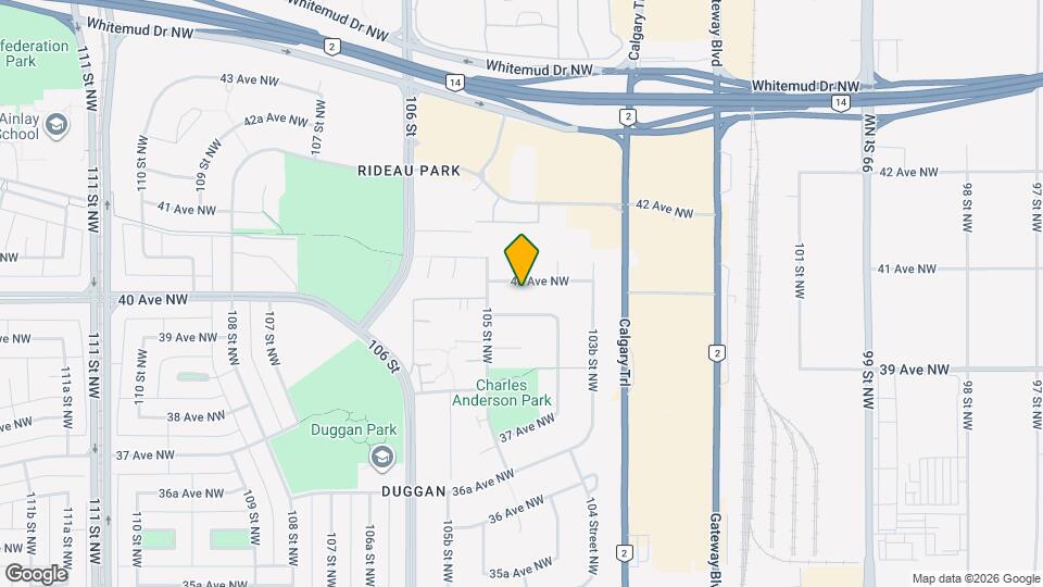 10423-10440 40 Ave NW Map and Location Details