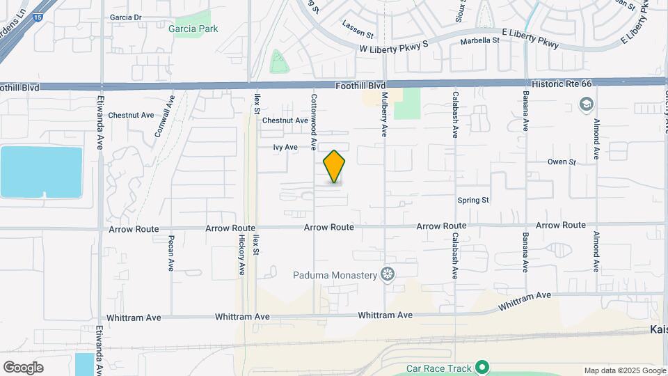 Cottonwood Apartments Map and Location Details