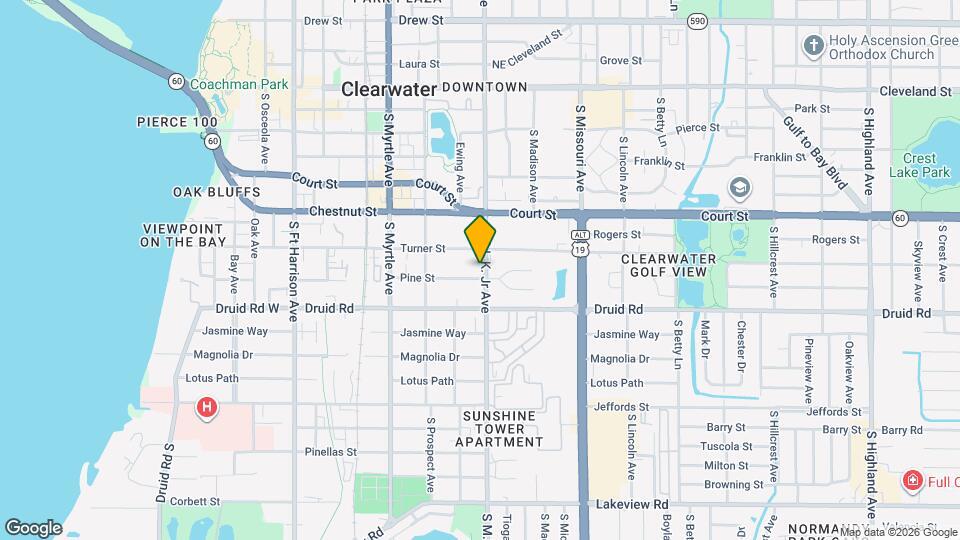 610 S M.L.K. Jr Ave Map and Location Details