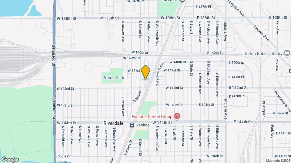 14124 S Atlantic Ave Mapa y Detalles de la Ubicación