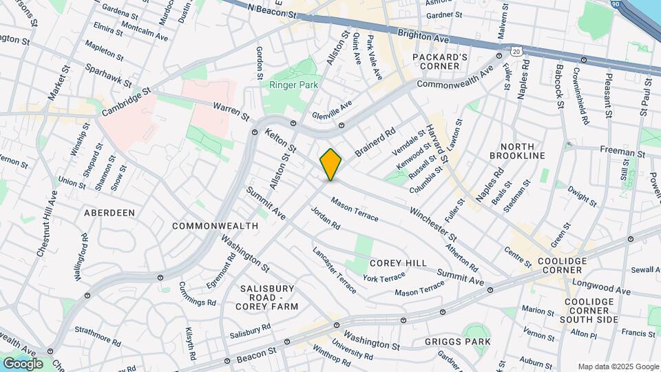 285 Corey Rd, Unit 6 Map and Location Details