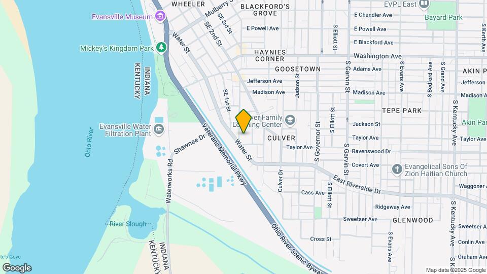 1430 Parrett St Mapa y Detalles de la Ubicación