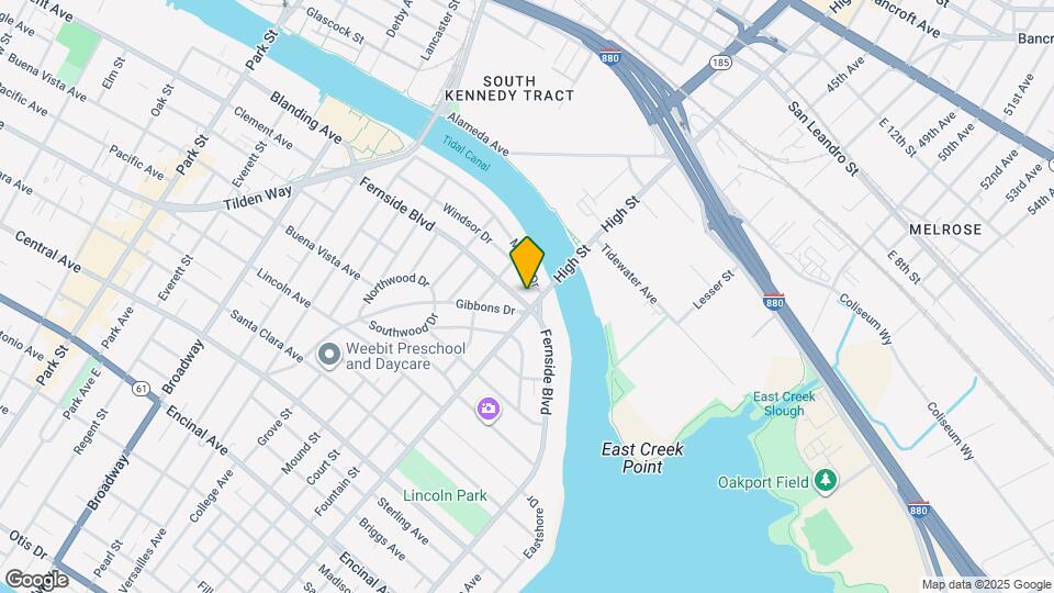 3131 Fernside Blvd Map and Location Details