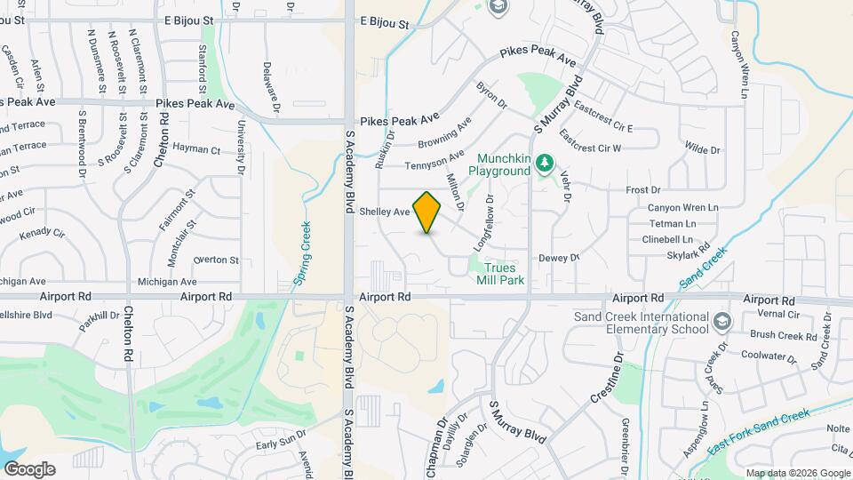 341 Longfellow Dr Mapa y Detalles de la Ubicación