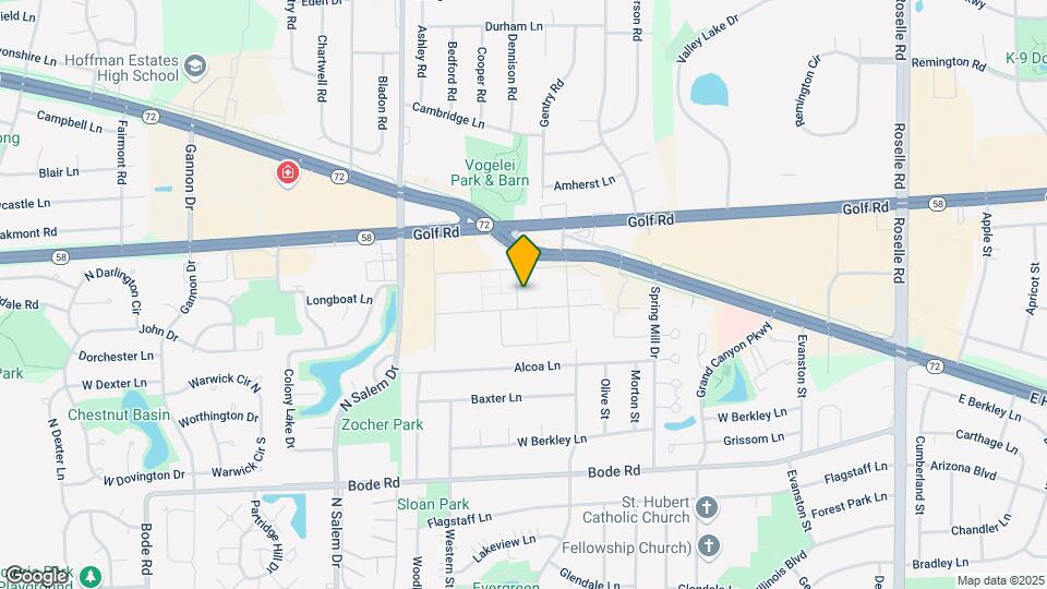 1165 Meadow Ln, Unit 301 Map and Location Details