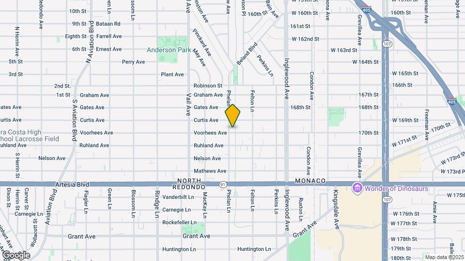 2503 Voorhees Ave Map and Location Details