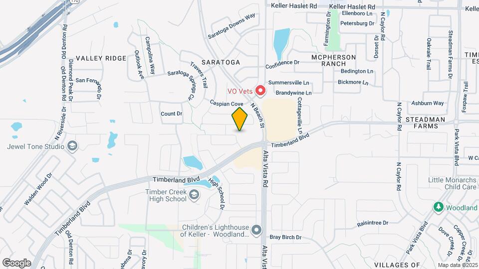 3525 Twin Pines Dr Map and Location Details