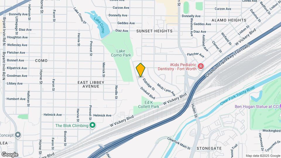 4909 Sunset St Map and Location Details