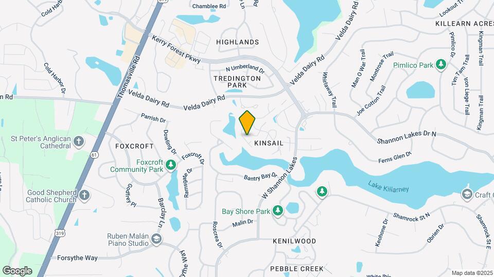 2665 Nantucket Ln Mapa y Detalles de la Ubicación