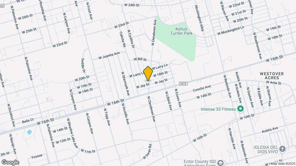 1715 N Clendenen Ave Map and Location Details