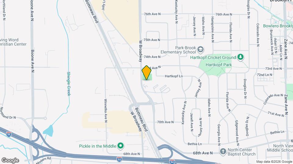 7434 72nd Ln N Map and Location Details