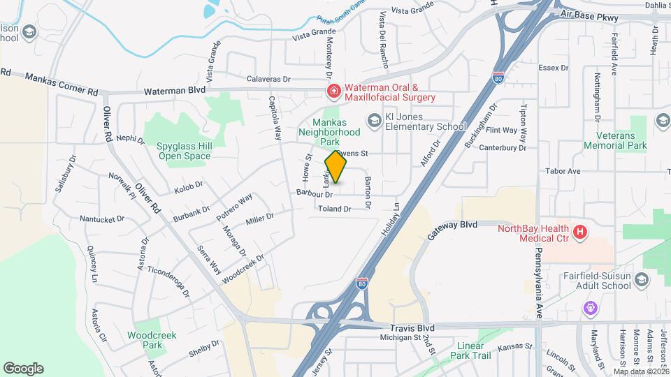 1731 Markham Ct Map and Location Details