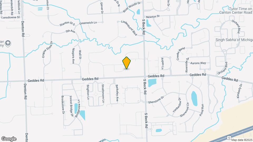 3722 Park Creek Ln Map and Location Details