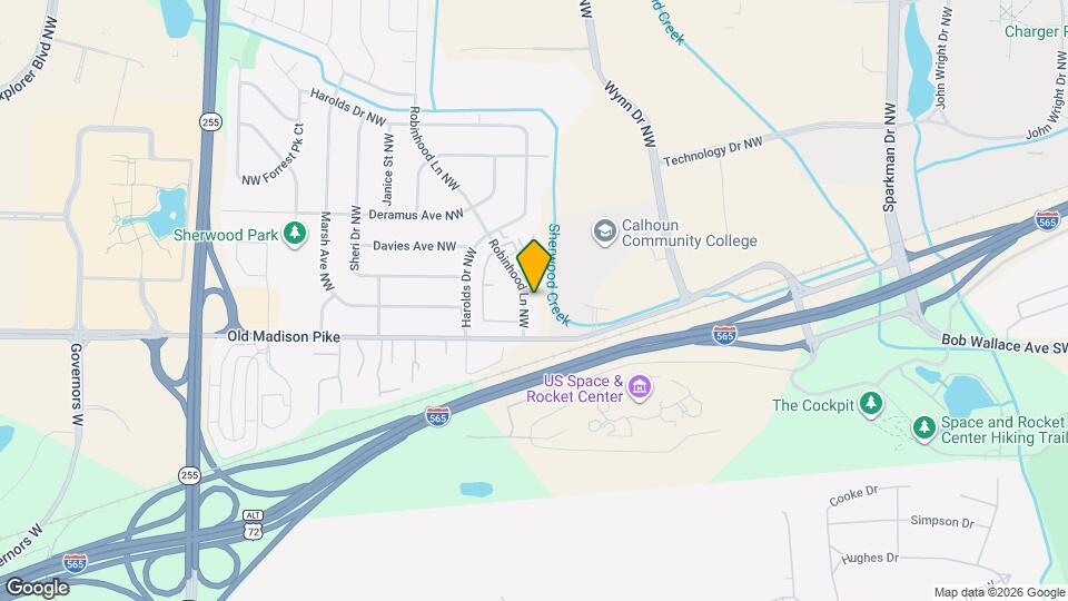 6218 Robinhood Ln NW Mapa y Detalles de la Ubicación