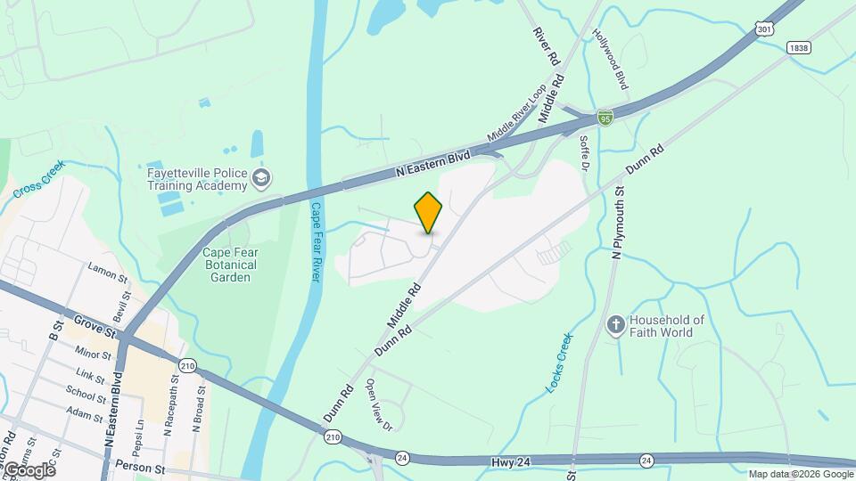 1745 Bluffside Dr Map and Location Details