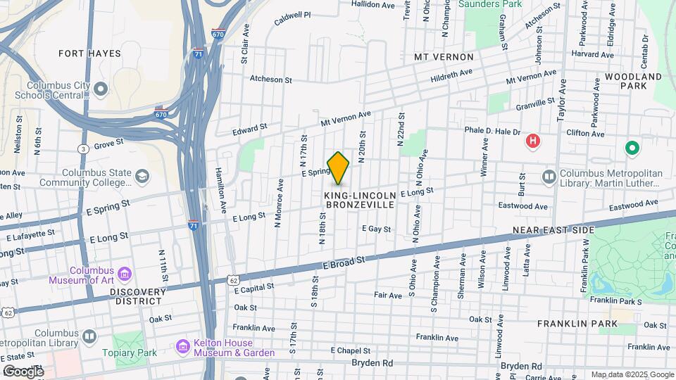 159 Miami Ave Map and Location Details
