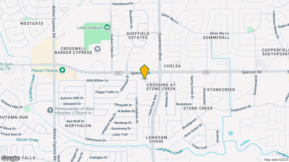 17246 Cricketbriar Ct Map and Location Details