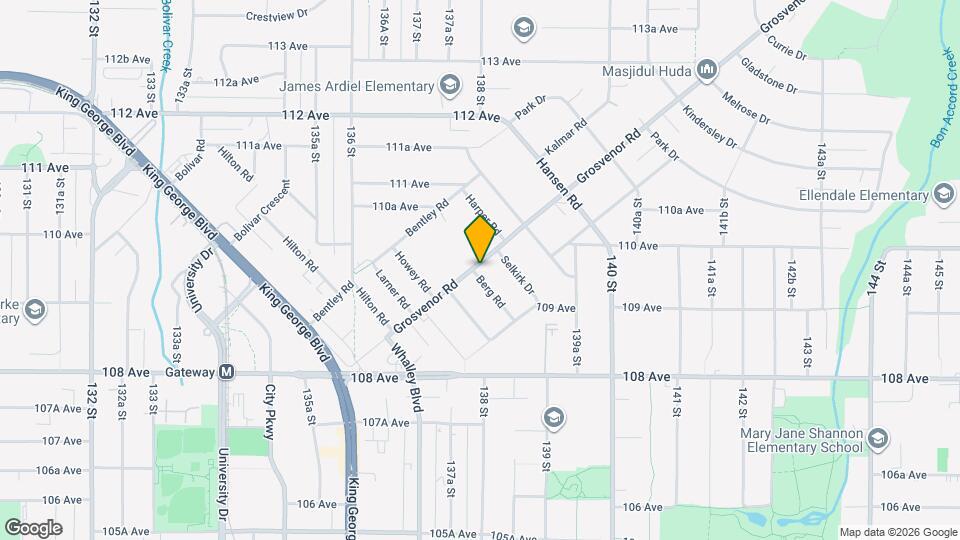 13786 Grosvenor Rd Map and Location Details