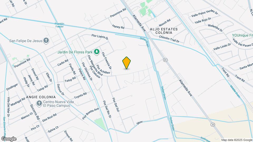 11589 Flor Cadillo Map and Location Details