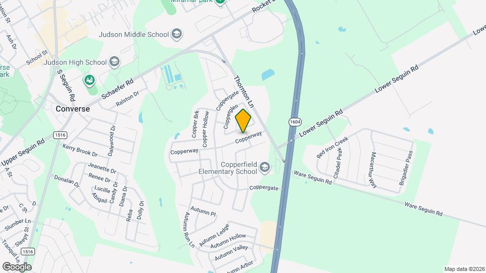 9747 Copperway Map and Location Details