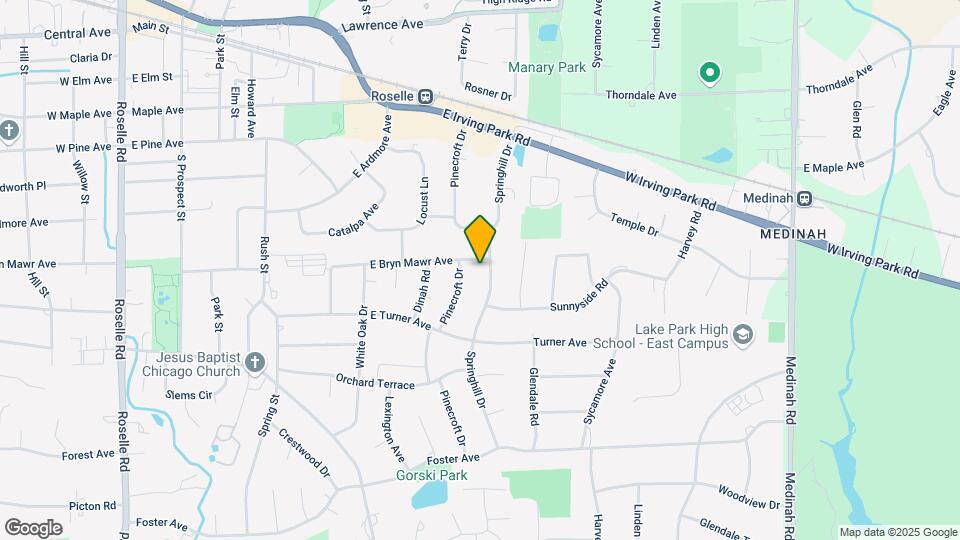436 Springhill Dr Map and Location Details