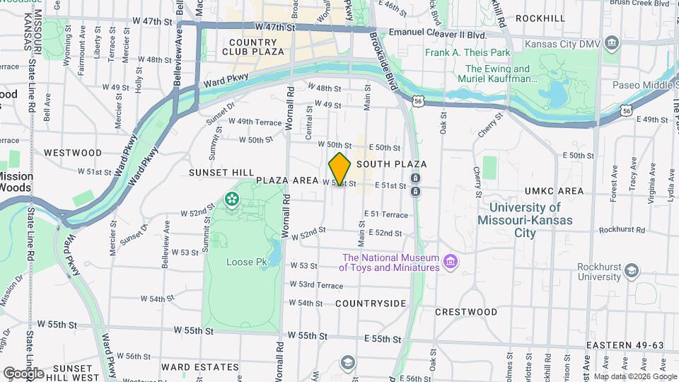 5106 Baltimore Ave Map and Location Details