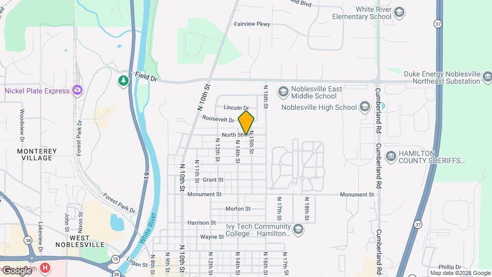 1445 North St Map and Location Details