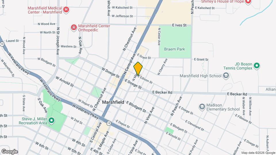 513 N Maple Ave, Unit 513 Apt.A Map and Location Details