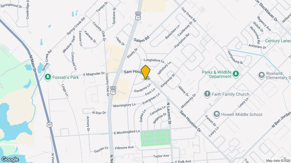 803 Hibiscus Ln Map and Location Details