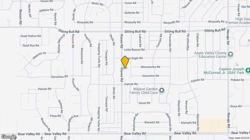 12579 Kiowa Rd Map and Location Details