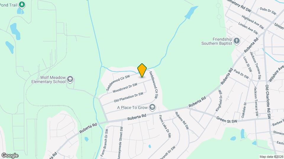 2620 Woodcrest Dr SW Map and Location Details