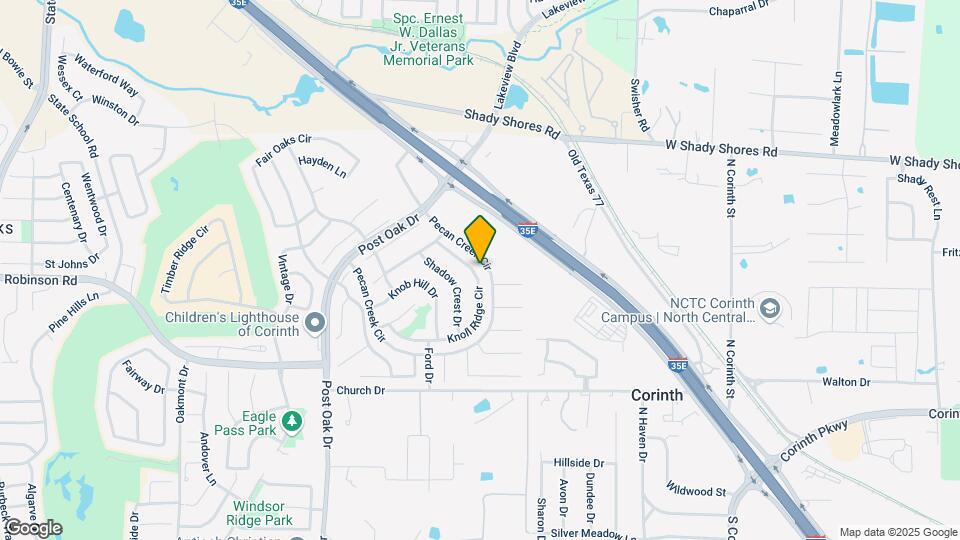 1604 Knoll Ridge Cir Map and Location Details