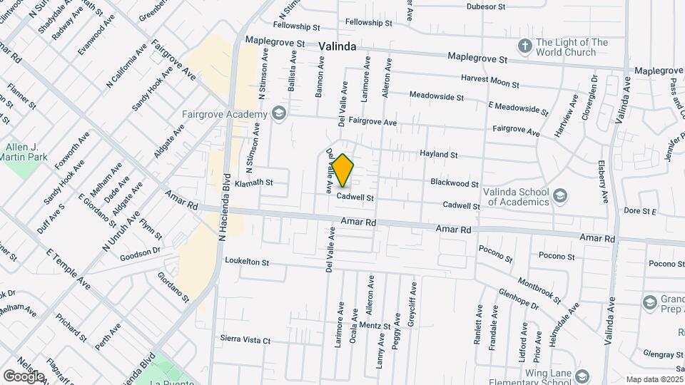 15705 Cadwell St Map and Location Details
