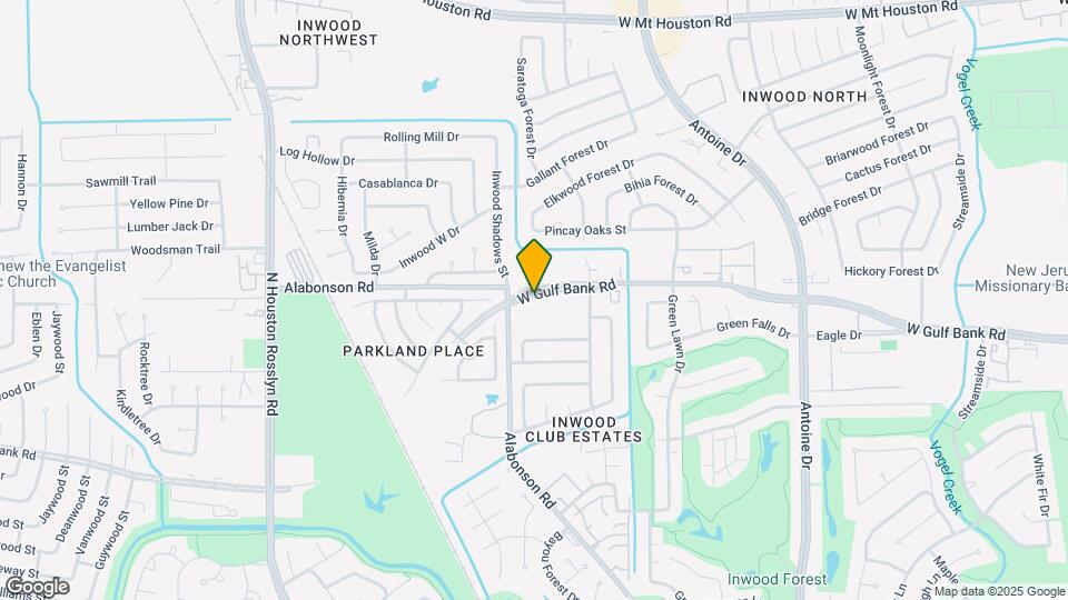 6311 W Gulf Bank Rd Map and Location Details