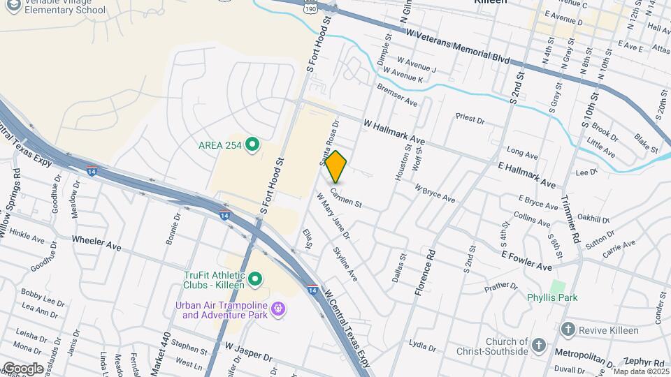 803 Carmen St Map and Location Details