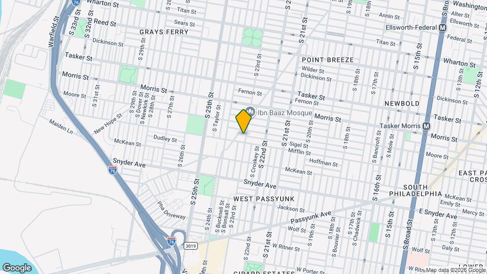 1838 S 23rd St Map and Location Details