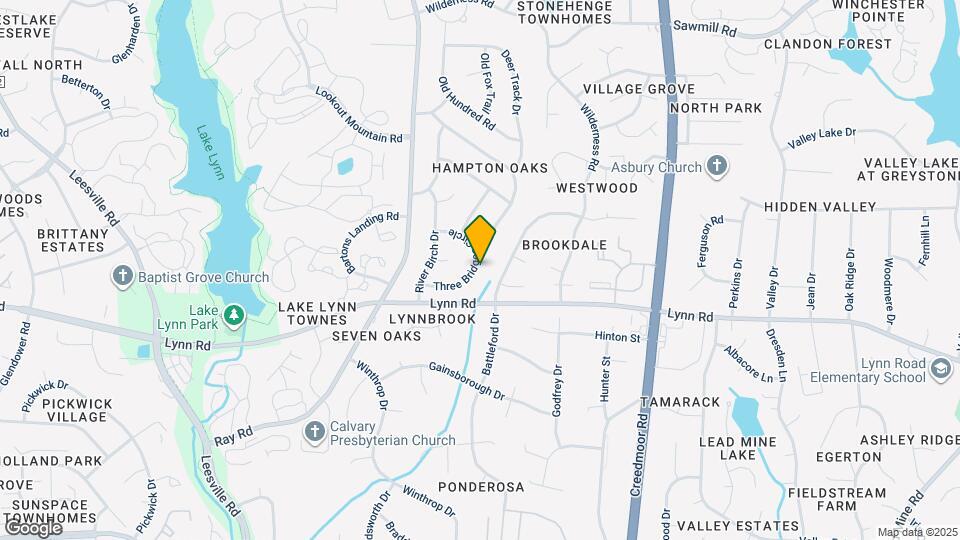 6936 Three Bridges Circle Map and Location Details