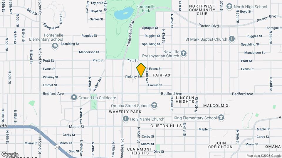 3425 N 45th St Mapa y Detalles de la Ubicación