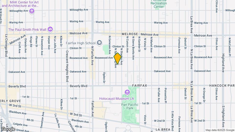 426 N Spaulding Ave Mapa y Detalles de la Ubicación