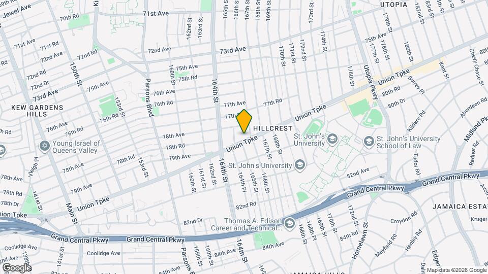 165-25 Union Tpke Map and Location Details