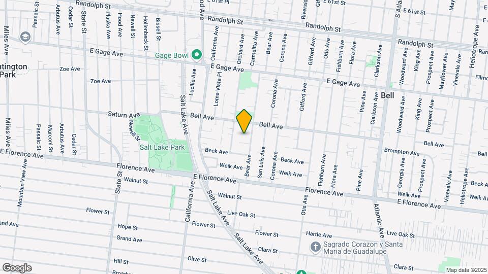 6831 Bear Ave Map and Location Details