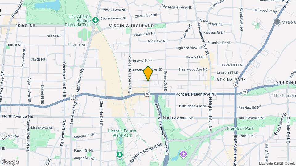 797 St Charles Ave NE Map and Location Details