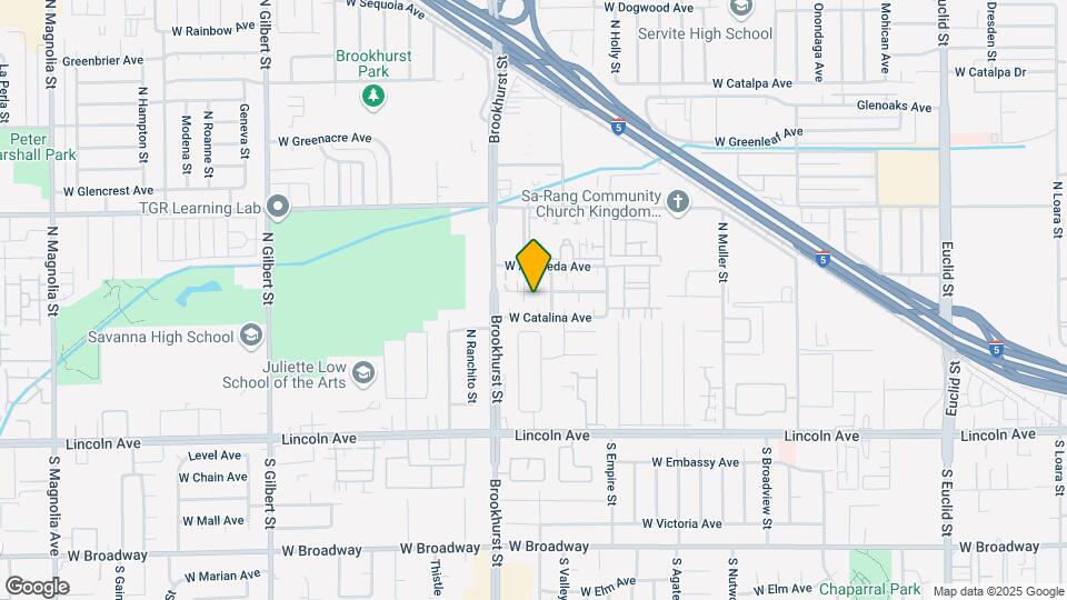 2158 Brownwood Ave Map and Location Details