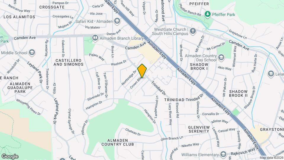 6558 Crown Blvd Map and Location Details