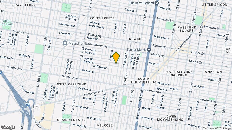 1711 Mifflin St Map and Location Details