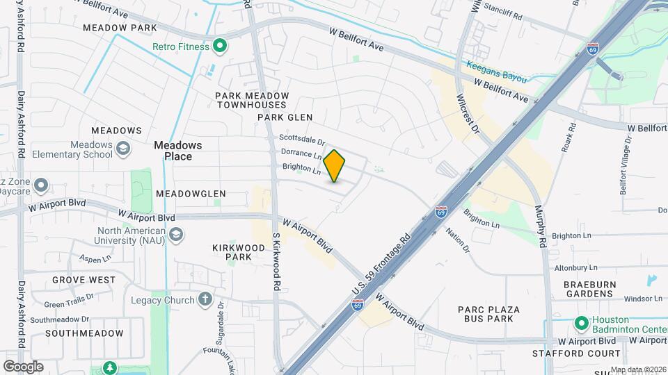 11402 Brook Meadows Ln Map and Location Details