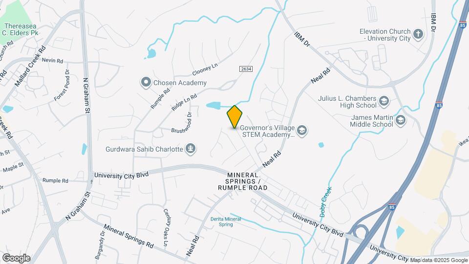 1519 Rumstone Ln Map and Location Details