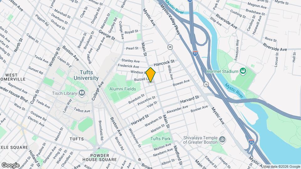 1 Vassar St Map and Location Details